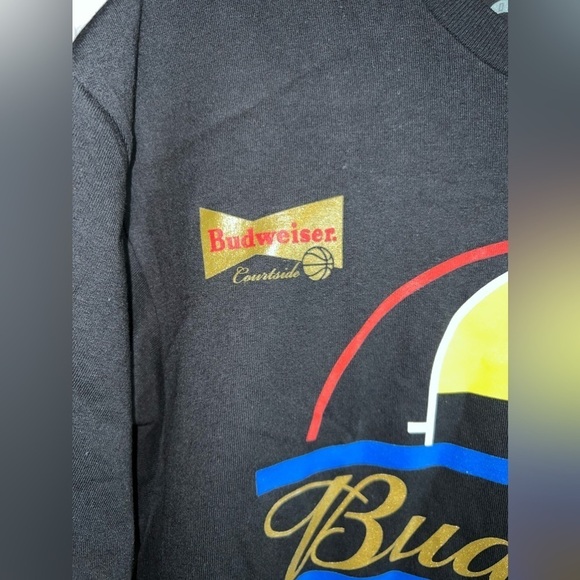 NWT DENVER NUGGETS Mitchell Ness Budweiser  Graphic T shirt Sz Medium - Picture 4 of 6
